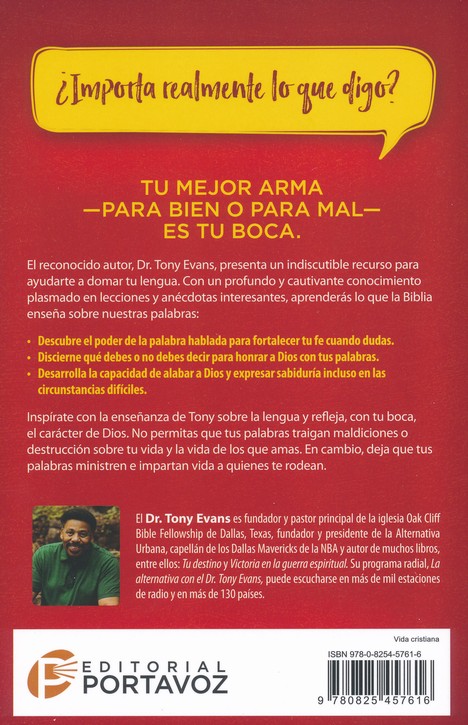 Libro Cuidado Con Esa Boca - Tony Evans