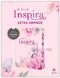 Biblia Inspira, Letra Grande Con Filament, Color Rosa Primaveral, NTV