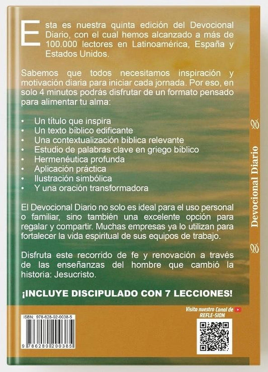 Libro, Devocional 366 reflexiones a cerca de Jesucristo que renuevan tu vida