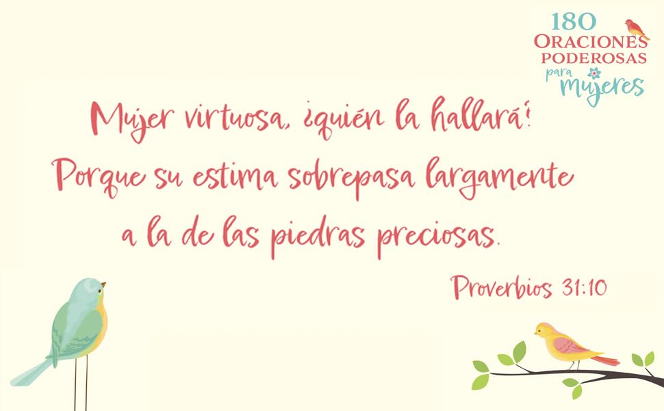 Libro Devocional 180 Oraciones Poderosas Para Mujeres
