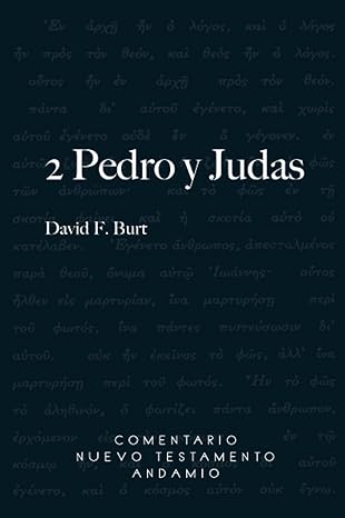 Libro Comentario Nuevo Testamento 2 Pedro Y Judas -  David Burt