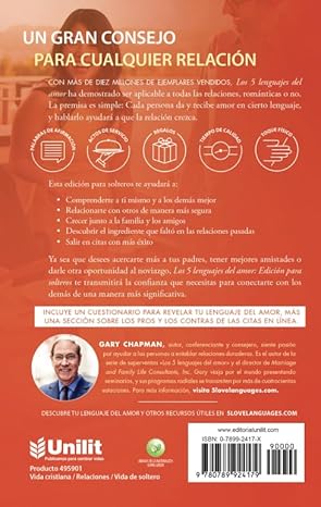 Los 5 lenguajes del amor para solteros (Revisado) - Serie Favoritos, Gary Chapman