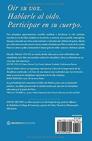 Libro Hábitos de gracia - David Mathis