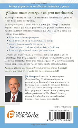 Libro Un Esposo Conforme Al Corazón De Dios -  Jim George