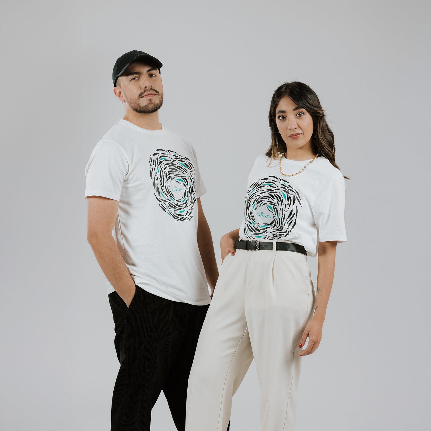 Camiseta The Chosen Contracorriente Blanca