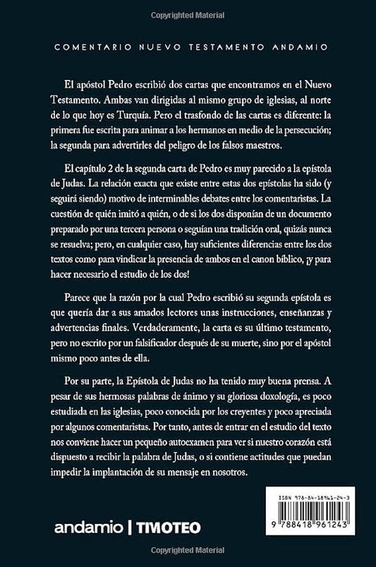 Libro Comentario Nuevo Testamento 2 Pedro Y Judas -  David Burt