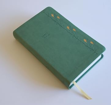 Biblia, Biblia Letra Grande, Simil Piel, Color Verde Con Pajaros, Version Cantos Pintados, RVR1960