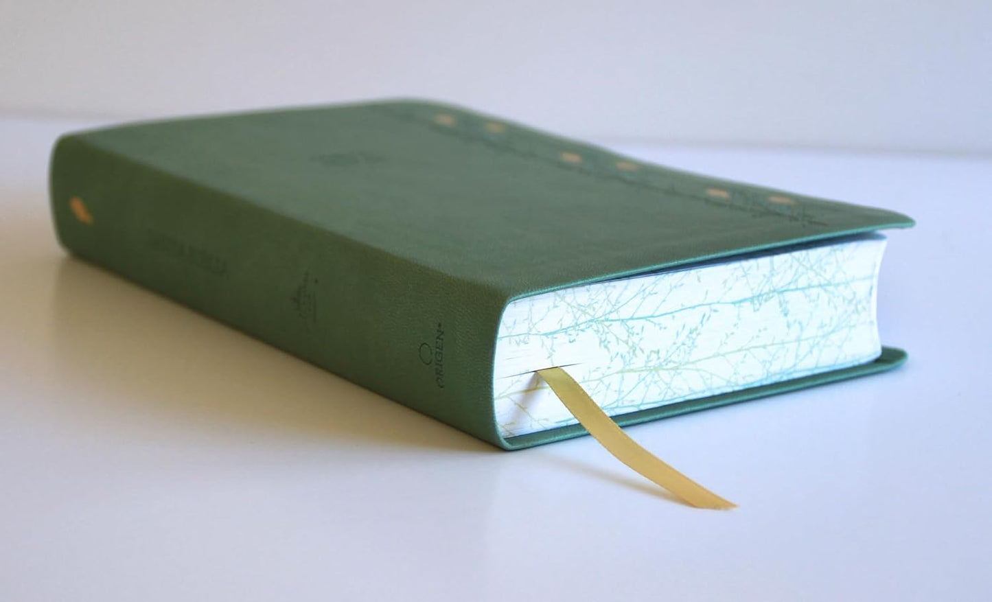 Biblia, Biblia Letra Grande, Simil Piel, Color Verde Con Pajaros, Version Cantos Pintados, RVR1960