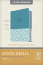 Biblia Edición Ultrafina, Letra Grande Azul Claro - NTV
