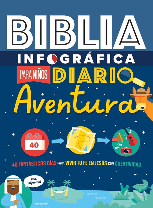 Biblia, infográfica para niños: diario adventure - Harvest House