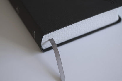 Biblia, Biblia Letra Grande, Simil Piel, Color Gris, Cantos Pintados, RVR1960