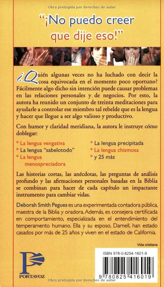 Libro Cómo Controlar Tus Emociones En 30 Días - Deborah Smith Pegues