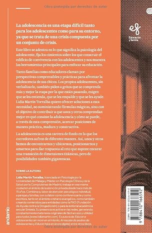 Libro Educar a adolescentes - LIDIA MARTÍN TORRALBA