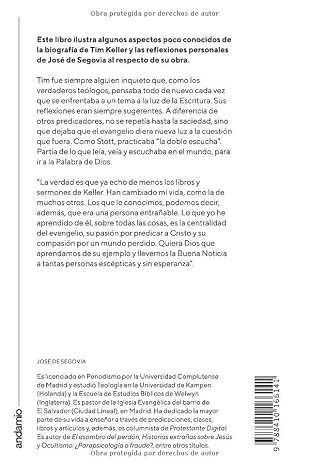 Libro La mente y el corazón de Tim Keller -  José De Segovia