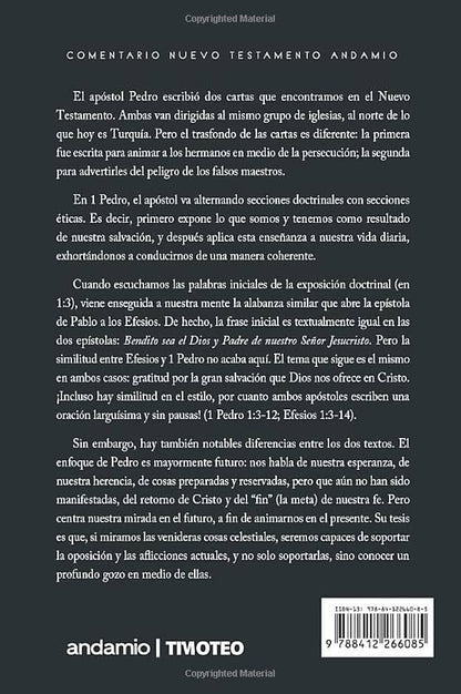 Libro 1 Pedro Comentario Nuevo Testamento - David Burt