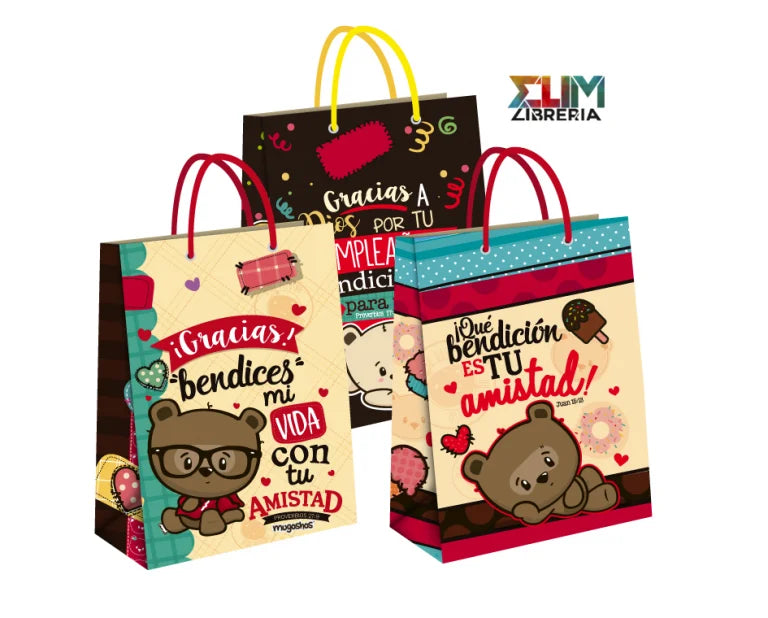 Bolsa Regalo Dios Mas Tu Y Yo Mugoshos Medianas