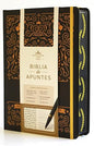 Biblia de apuntes, Negro y oro (Edición cantos pintados), RVR1960