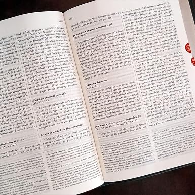 Biblia de estudio Explicada (Piel especial marrón claro)