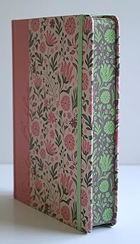 Biblia de Apuntes, (Piel Imitación), Tapa dura, Rosada con Flores, RVR1960