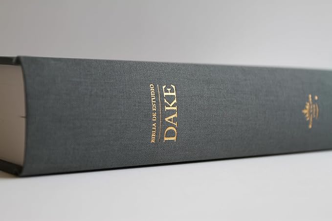 Biblia Biblia de estudio Dake, Tamaño Grande, Tapa Dura, Negra, RVR1960