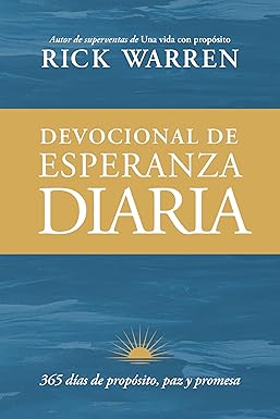 Libro Devocional De Esperanza Diaria: 365 Días De Propósito, Paz Y Promesa