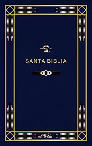 Biblia Edición Ministerial, Azul Oscuro, Tapa Rústica, RVR1960