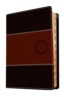 Biblia De Estudio Del Diario Vivir, Letra Grande, Cafe / Cafe Claro, Ntv