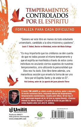 Temperamentos Controlados Por El Espíritu Santo, Tim Lahaye