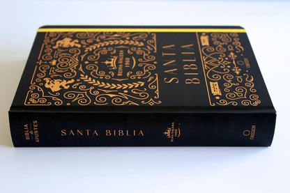 Biblia de apuntes, Negro y oro (Edición cantos pintados), RVR1960