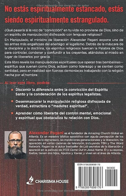 Libro, Manipulado: 10 rasgos tóxicos del Legalismo - Alexander Pagani