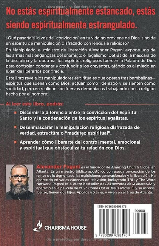 Libro, Manipulado: 10 rasgos tóxicos del Legalismo - Alexander Pagani