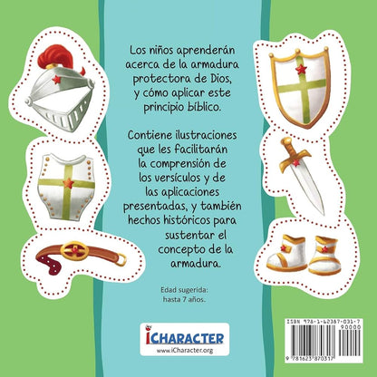 Libro Efesios 6:10-18 La Armadura De Dios Para Niños