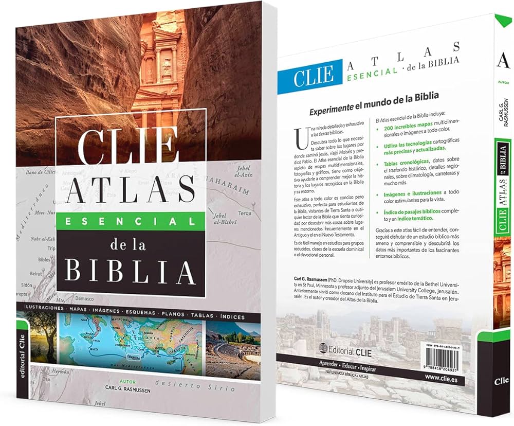 Libro Atlas Esencial De La Biblia - Carl G. Rasmussen