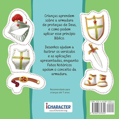 Libro Efesios 6:10-18 La Armadura De Dios Para Niños