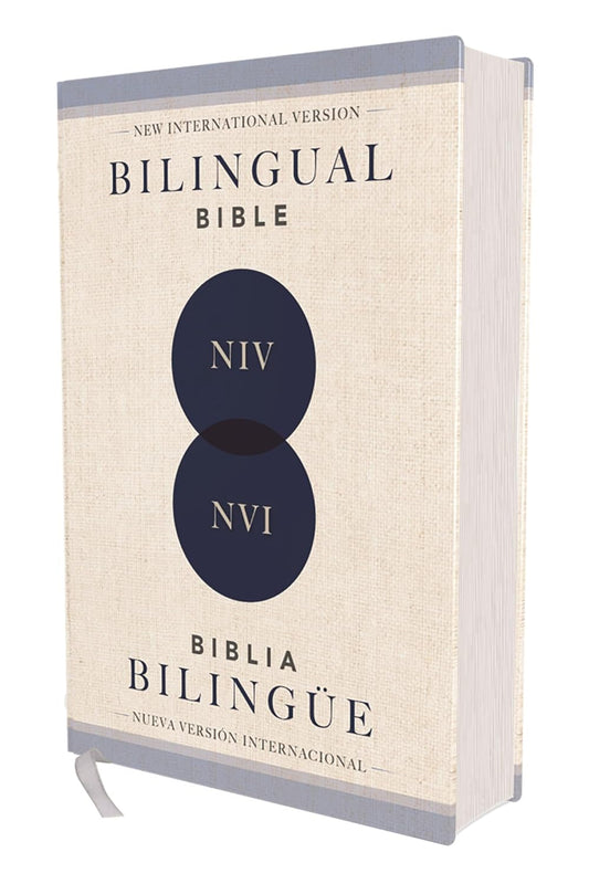 Biblia, Bilingual Bible, Hardcover, NIV/NVI