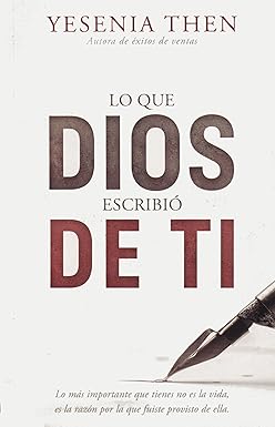Libro Lo Que Dios Escribió De Ti