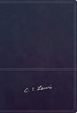 Biblia C.S Lewis, RVR 1960, Imitacion Cuero Azul Marino con Indice