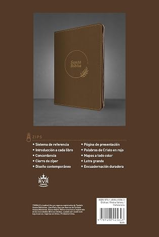 Santa Biblia Rvr 1960 - Edición Zíper