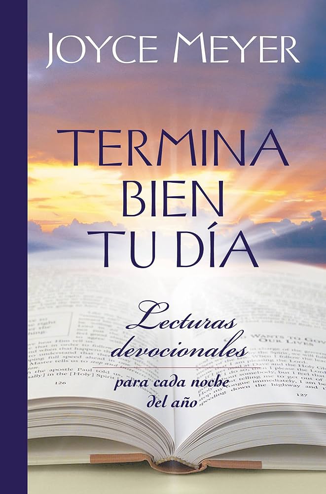 Libro Termina Bien Tu Día, Joyce Meyer