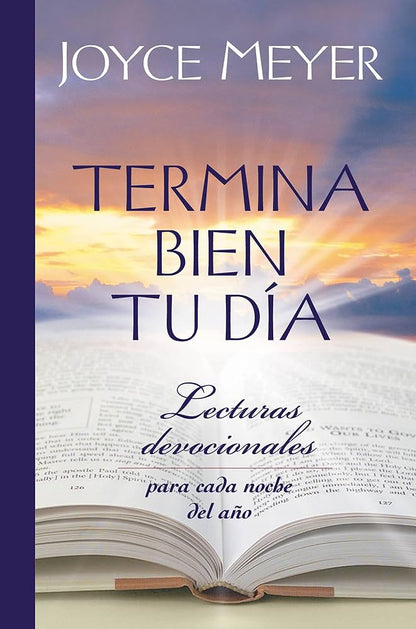 Libro Termina Bien Tu Día, Joyce Meyer