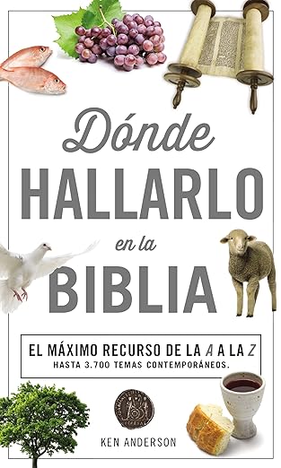 Libro Donde Hallarlo En La Biblia - Ken Anderson
