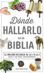 Libro Donde Hallarlo En La Biblia - Ken Anderson