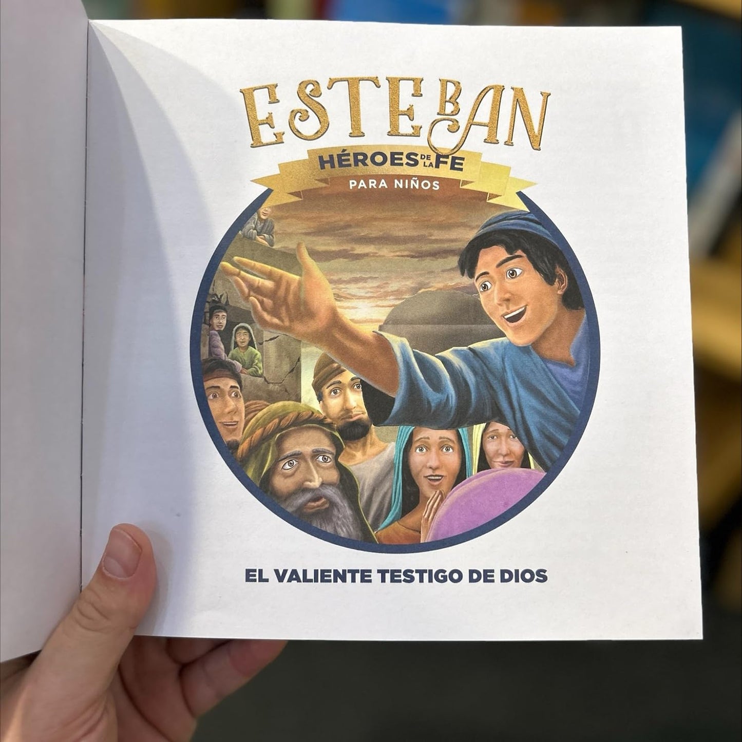 Libro Héroes De La Fe Para Niños