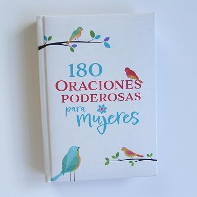 Libro Devocional 180 Oraciones Poderosas Para Mujeres