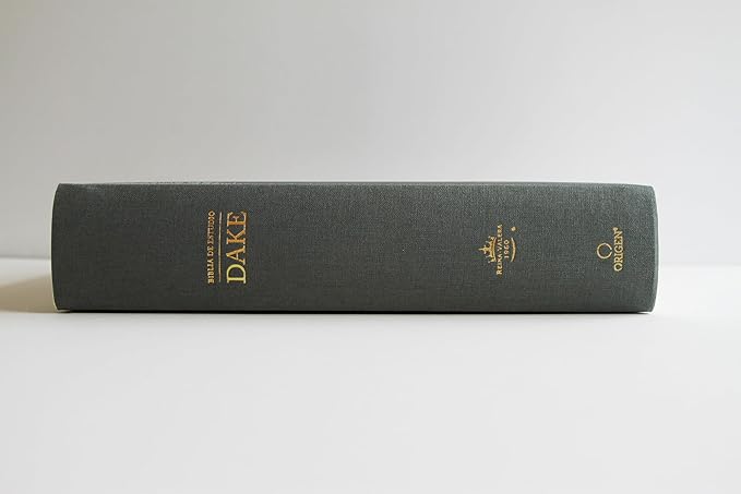 Biblia Biblia de estudio Dake, Tamaño Grande, Tapa Dura, Negra, RVR1960