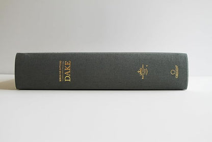 Biblia Biblia de estudio Dake, Tamaño Grande, Tapa Dura, Negra, RVR1960