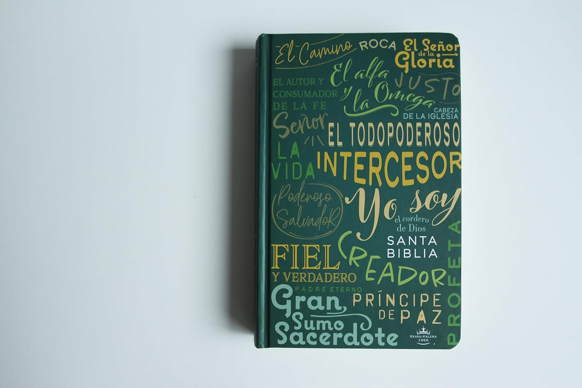 Biblia, Biblia Portada Con Nombres de Dios, Letra Grande, Tamaño Manual, RVR1960