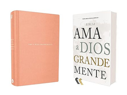 Biblia Ama a Dios Grandemente, Interior a cuatro colores, Tapa dura, NBLA