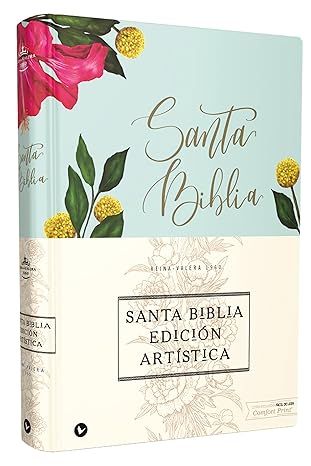 Biblia Edición Artística, Tapa Dura/Tela Floral, RVR1960