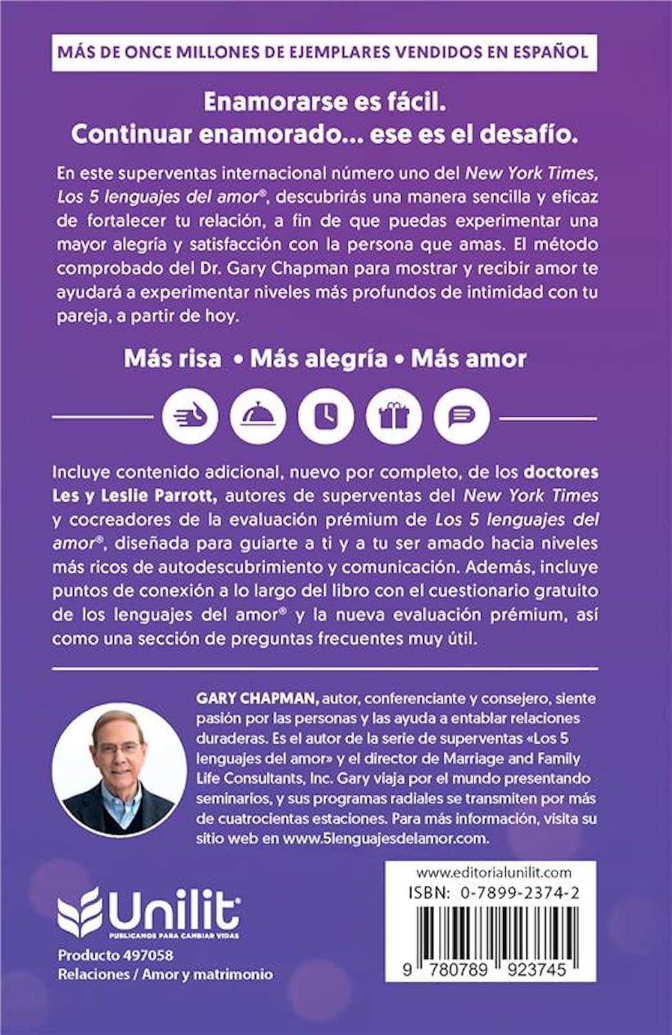 Los 5 Lenguajes Del Amor, Libro De Bolsillo
